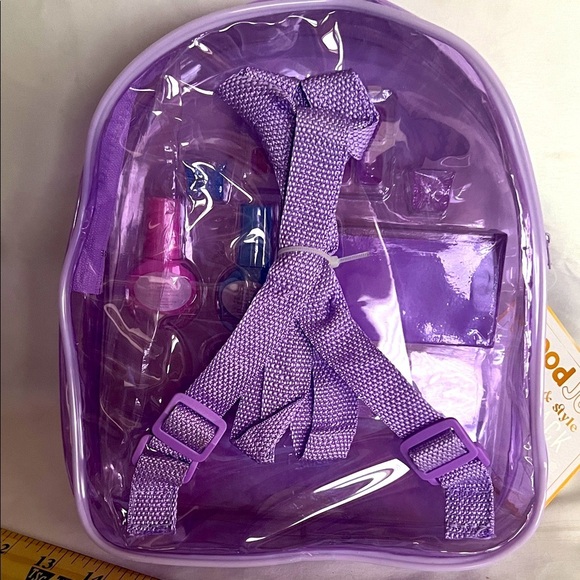 Kids Purple Accessory Backpack - Picture 6 of 8